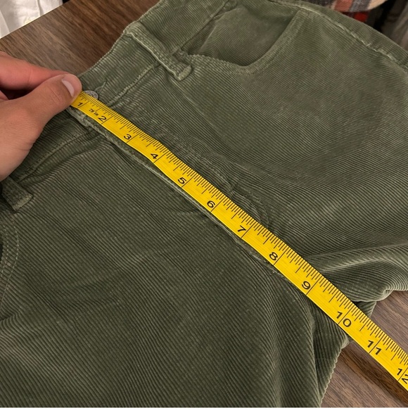 💕 AE high rise jegging Green Corduroy Pants 12 - Picture 9 of 11